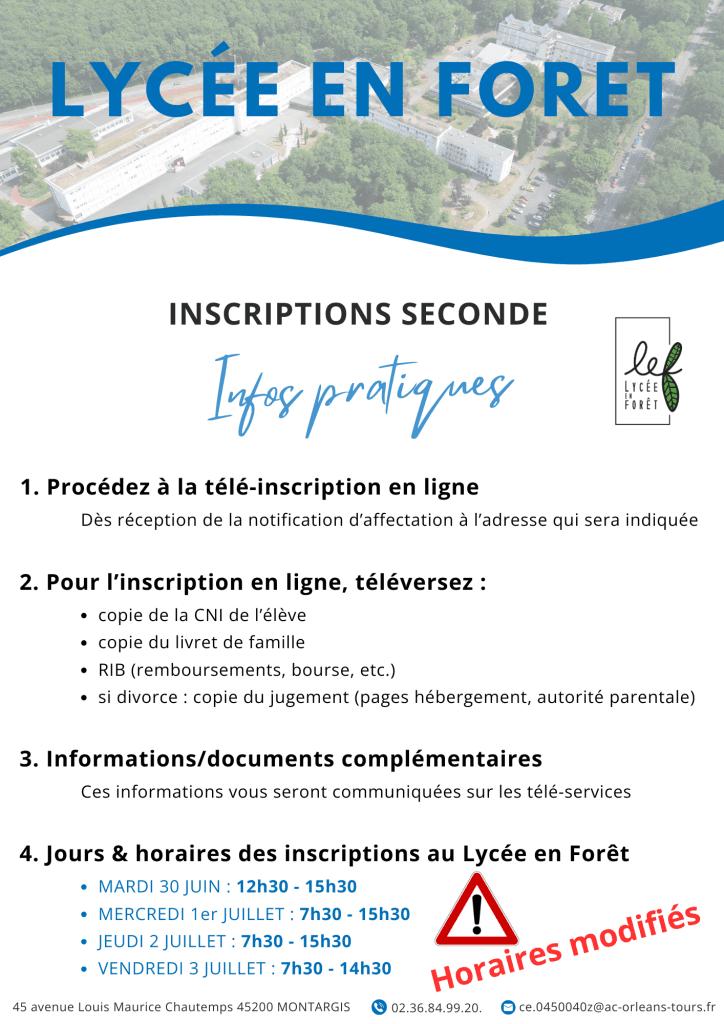 Logo Lycée En Foret