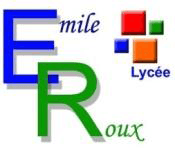 Logo Lycée Emile Roux (Confolens - 16)
