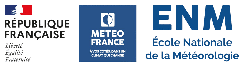 Logo Ecole Nationale de la Météorologie