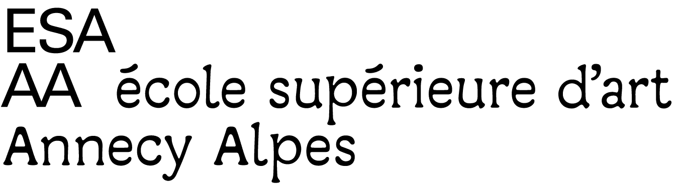Logo Ecole supérieure d'art annecy alpes