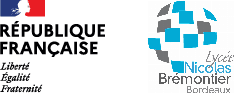Logo Lycée Nicolas Bremontier