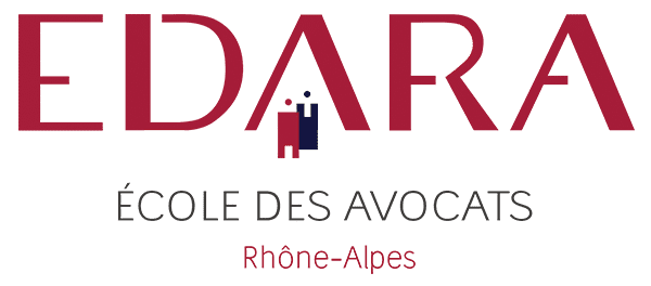 Logo École des avocats de la région Rhône-Alpes (EDARA)