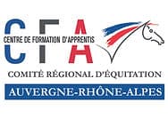 Logo CFA Comité régional d'équitation Auvergne-Rhône-Alpes