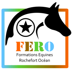 Logo Formations équines Rochefort océan (FERO)