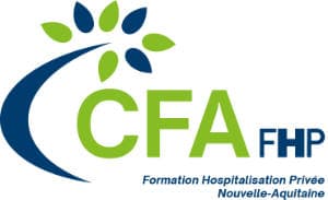 Logo CFA Formation de l'hospitalisation privée Nouvelle-Aquitaine (CFA FHP NA)