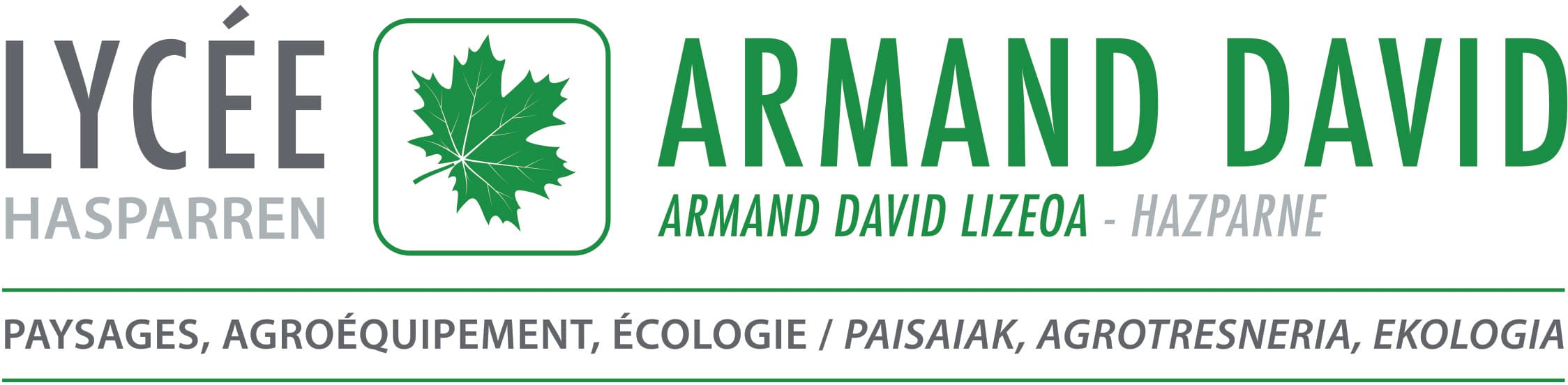 Logo Lycée professionnel Agricole Armand DAVID