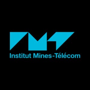 Logo Institut Mines-Télécom, au périmètre des écoles IMT Atlantique, Lille Douai, Albi, Alès, Mines Saint-Étienne et Institut Mines-Télécom Business school (IMT)