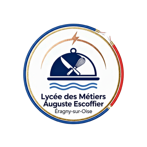 Logo Lycée professionnel Auguste Escoffier (Eragny - 95)