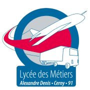 Logo Lycée polyvalent Alexandre Denis, lycée des métiers de l'aéronautique, du transport et de la logistique