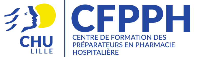Logo Centre de formation de préparateurs en pharmacie hospitalière CHU de Lille - Institut Gernez Rieux