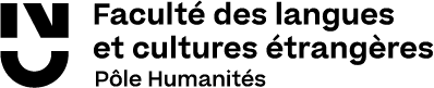 Logo Faculté des langues et cultures étrangères