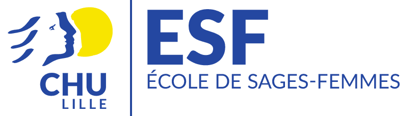 Logo École de sages-femmes CHU de Lille - Institut Gernez Rieux (ESF)