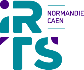 Logo IRTS Institut Régional du Travail Social Normandie Caen