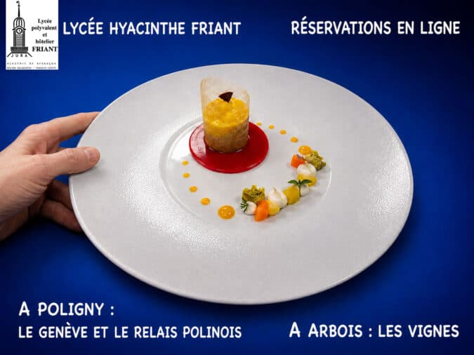 Logo Lycée polyvalent Hyacinthe Friant - Lycée des métiers de l'hôtellerie, de la restauration et du sanitaire et du social