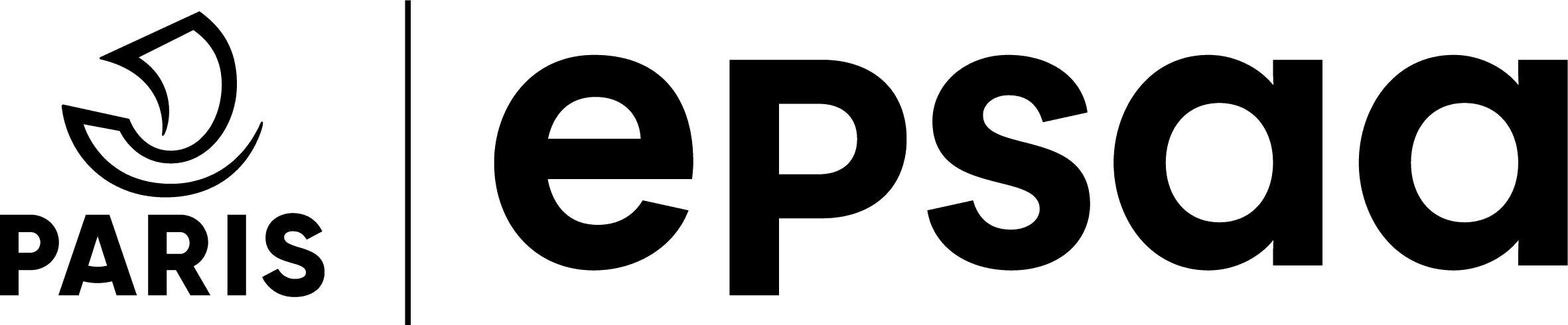 Logo EPSAA L'école de communication visuelle de la Ville de Paris
