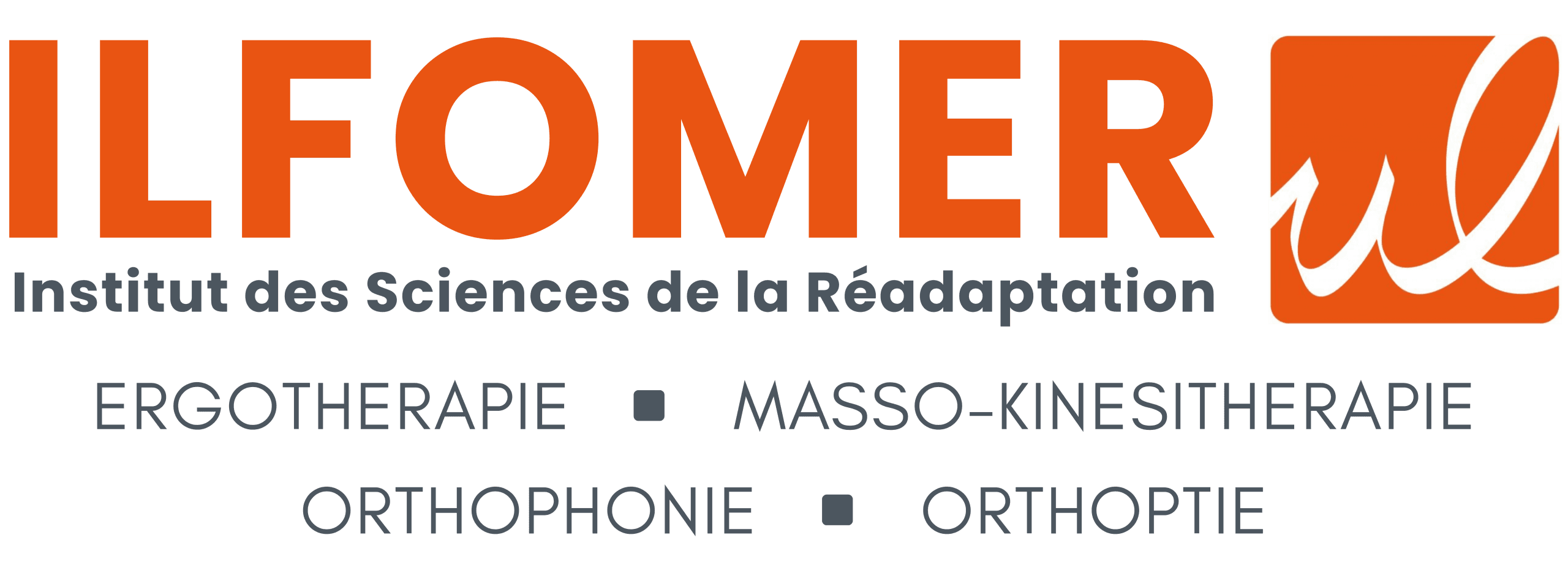 Logo ILFOMER Institut limousin de formation aux métiers de la réadaptation