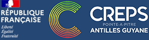 Logo Centre de Ressources, d'Expertise et de Performance Sportive Antilles-Guyane (CREPS)