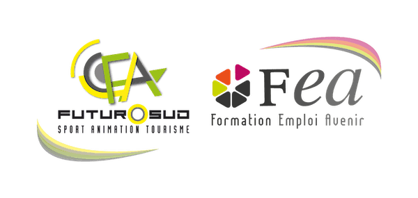 Logo CFA aux métiers du sport, de l'animation et du tourisme FUTUROSUD